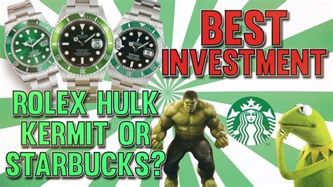 hulk starbucks rolex|Starbucks vs Rolex Hulk.